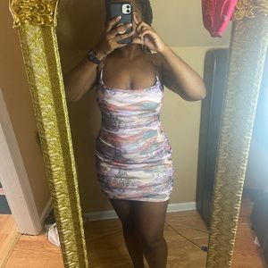 Pretty Little Thing Multi Japanese Mini Dress